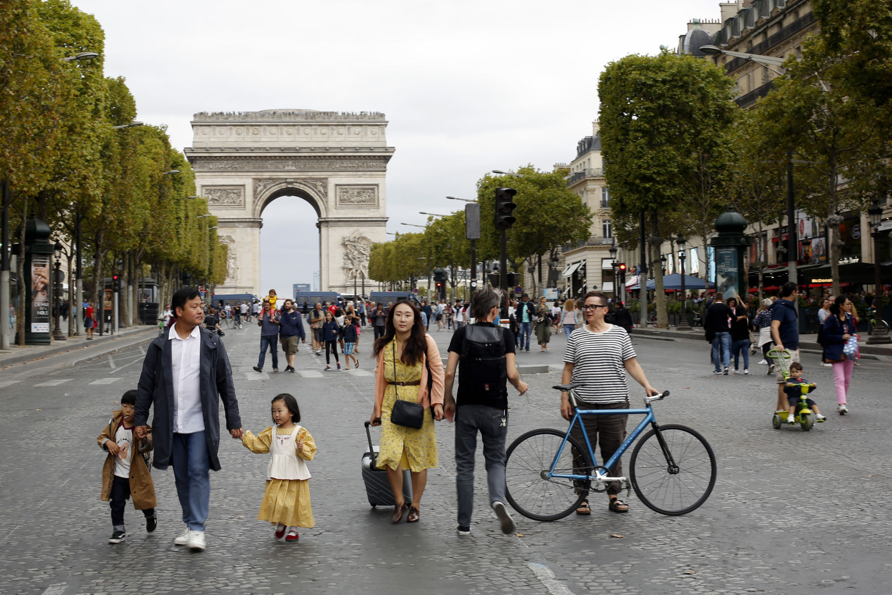 APTOPIX France Car Free Day